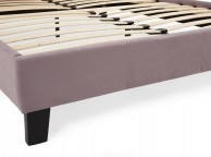 Serene Evelyn 4ft Small Double Lavender Fabric Bed Frame Thumbnail