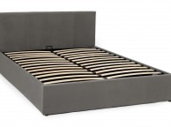 Serene Evelyn 5ft Kingsize Steel Fabric Ottoman Bed Thumbnail