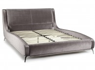 Serene Faye 4ft6 Double Lilac Fabric Bed Frame Thumbnail