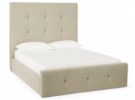 Serene Katherine 6ft Super Kingsize Linen Fabric Ottoman Bed Frame Thumbnail