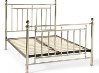 Serene Solomon 5ft King Size Nickel Metal Bed Frame Thumbnail