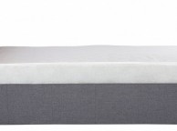 GFW Ascot 5ft Kingsize Grey Fabric Ottoman Bed Frame Thumbnail