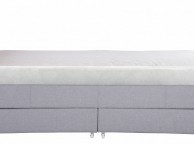 GFW Hannover 5ft Kingsize Grey Fabric Storage Bed Thumbnail