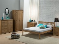 Birlea Santiago 3 Drawer Bedside Cabinet Thumbnail