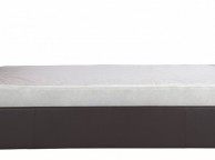 GFW Hannover 5ft Kingsize Brown Faux Leather Bed Thumbnail