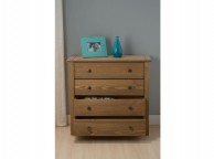 Birlea Santiago 4 Drawer Chest of Drawers Thumbnail