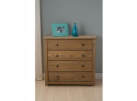 Birlea Santiago 4 Drawer Chest of Drawers Thumbnail