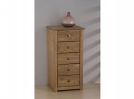 Birlea Santiago 5 Drawer Chest of Drawers Thumbnail