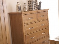 GFW Bowthorpe Oak 3 Plus 2 Drawer Chest Thumbnail