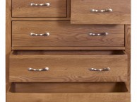 GFW Bowthorpe Oak 3 Plus 2 Drawer Chest Thumbnail