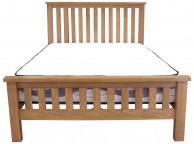 GFW Bowthorpe 4ft6 Double Oak Bed Frame Thumbnail