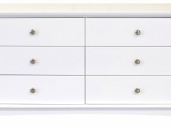 GFW Toulouse White 3 Plus 3 Drawer Chest Thumbnail