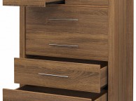 GFW Havana 4 Plus 2 Drawer Oak Finish Chest Thumbnail
