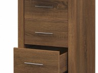 GFW Havana 5 Drawer Chest Oak Finish Thumbnail