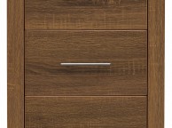 GFW Havana 5 Drawer Chest Oak Finish Thumbnail