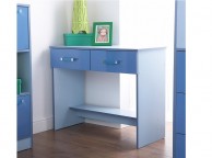 GFW Ottawa 2 Tones Gloss Blue Study Desk Thumbnail