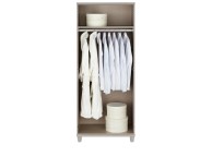 KT Geo White 2 Door Wardrobe Thumbnail