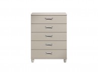KT Moda Cashmere And Elm 5 Drawer Chest Thumbnail