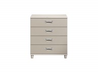 KT Moda Cashmere And Elm 4 Drawer Chest Thumbnail