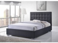 Time Living Nevada 5ft Kingsize Grey Fabric Bed Frame Thumbnail