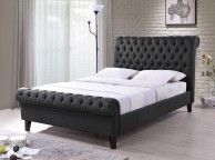 Time Living Richmond 6ft Super Kingsize Grey Fabric Bed Frame Thumbnail
