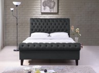 Time Living Richmond 6ft Super Kingsize Grey Fabric Bed Frame Thumbnail