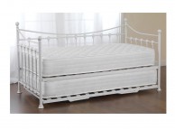 Sweet Dreams Scarlet 3ft Single White Metal Day Bed Thumbnail