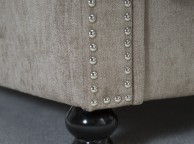 Emporia Oxford 5ft Kingsize Stone Fabric Ottoman Bed Thumbnail