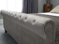 Emporia Oxford 5ft Kingsize Stone Fabric Ottoman Bed Thumbnail