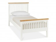 Bentley Designs Atlanta 2 Tone 3ft Single High Foot End Bed Frame Thumbnail