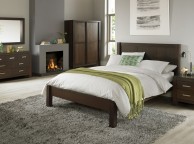 Bentley Designs Lyon Walnut 6ft Super Kingsize Bed Frame Thumbnail