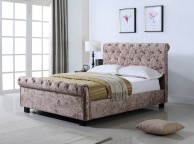 Flintshire Whitford 5ft Kingsize Mink Fabric Side Lift Ottoman Bed Thumbnail