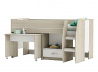 Flair Furnishings Amelia Mid Sleeper Bed Thumbnail