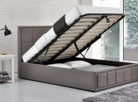 Birlea Hannover 4ft Small Double Grey Fabric Ottoman Bed Thumbnail