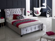 Limelight Epsilon 6ft Super Kingsize Crushed Ice Velvet Fabric Bed Frame Thumbnail