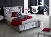 Limelight Epsilon 6ft Super Kingsize Crushed Ice Velvet Fabric Bed Frame Thumbnail