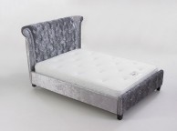 Limelight Epsilon 6ft Super Kingsize Crushed Ice Velvet Fabric Bed Frame Thumbnail
