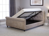 Emporia Soho 5ft Kingsize Stone Fabric Ottoman Bed Thumbnail