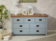 Birlea New Hampshire Grey 4 Plus 3 Drawer Chest Thumbnail