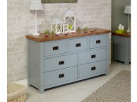 Birlea New Hampshire Grey 4 Plus 3 Drawer Chest Thumbnail