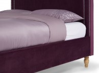 Serene Louise 6ft Super Kingsize Mulberry Fabric Bed Frame Thumbnail