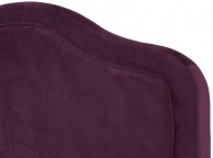 Serene Joyce 6ft Super Kingsize Mulberry Fabric Bed Frame Thumbnail