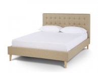 Serene Matilda 6ft Super Kingsize Wholemeal Fabric Bed Frame Thumbnail