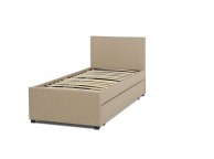 Serene Lily 3ft Single Wholemeal Fabric Guest Bed Thumbnail