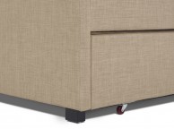 Serene Lily 3ft Single Wholemeal Fabric Guest Bed Thumbnail