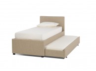 Serene Lily 3ft Single Wholemeal Fabric Guest Bed Thumbnail