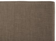 Serene Scarlett 3ft Single Chocolate Fabric Bed With Drawers Thumbnail