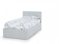 Serene Scarlett 3ft Single Ice Fabric Bed With Drawers Thumbnail