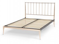 Serene Saturn 6ft Super Kingsize Rose Gold Metal Bed Frame Thumbnail