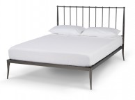 Serene Saturn 5ft Kingsize Black Nickel Metal Bed Frame Thumbnail